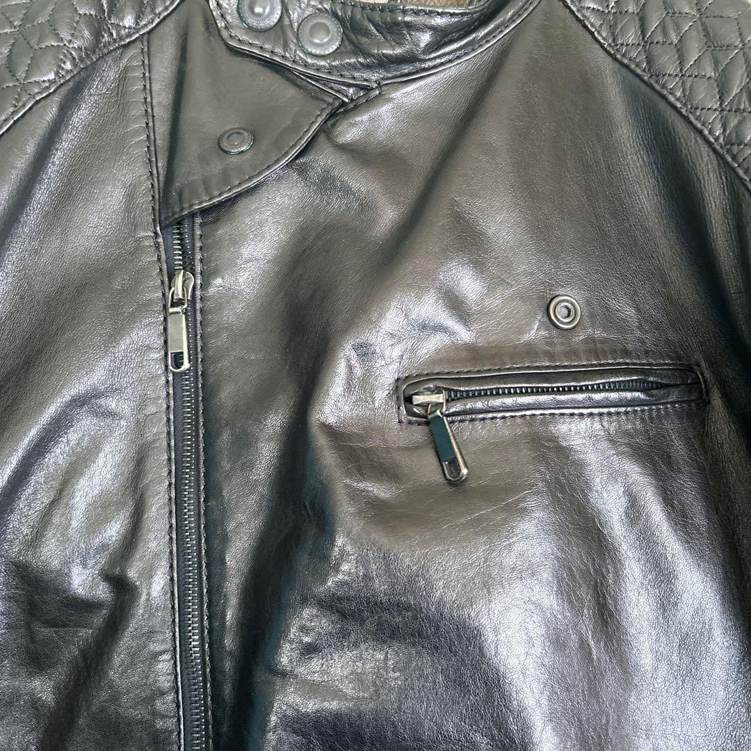 SANTACROCEサンタクローチェ　エストネーションレザーライダース　A18