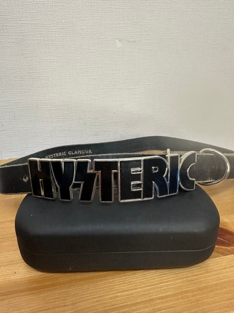 kさん様 HYSTERIC GLAMOUR ロゴベルト ブラック ユニセックス