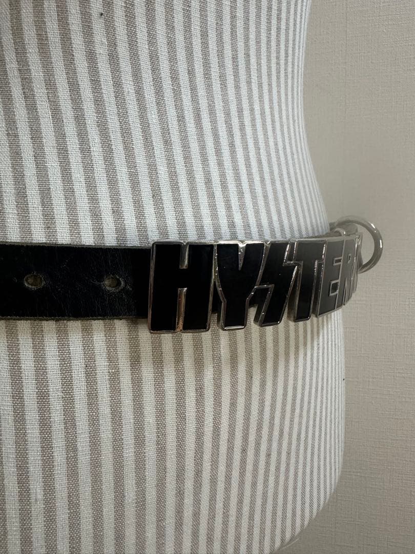 kさん様 HYSTERIC GLAMOUR ロゴベルト ブラック ユニセックス