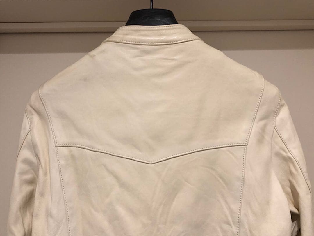 GIORGIO BRATOジョルジオブラット21FWラムレザーシングルライダース