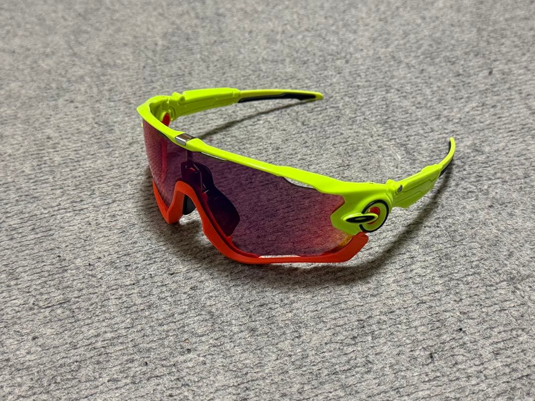 oakleyサングラス 蛍光イエロー/オレンジ