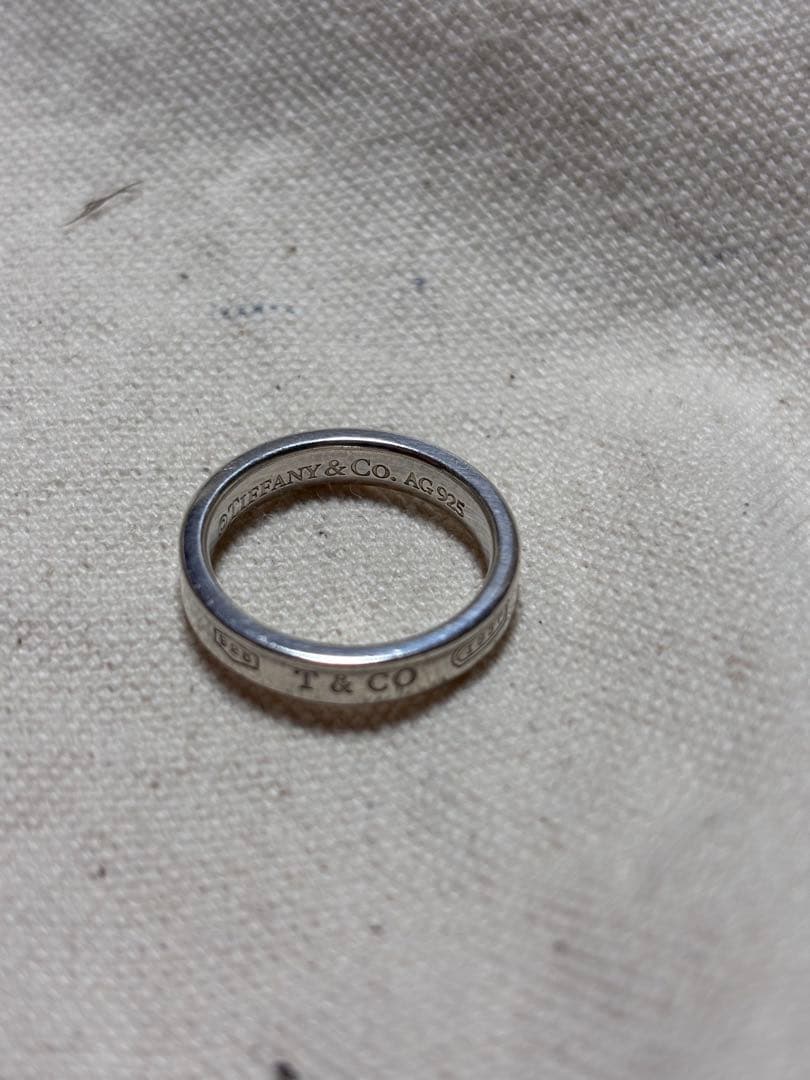 Tiffany & Co. シルバーリング 16号　指輪　ティファニー