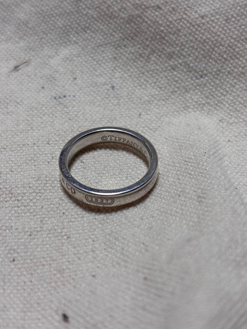 Tiffany & Co. シルバーリング 16号　指輪　ティファニー