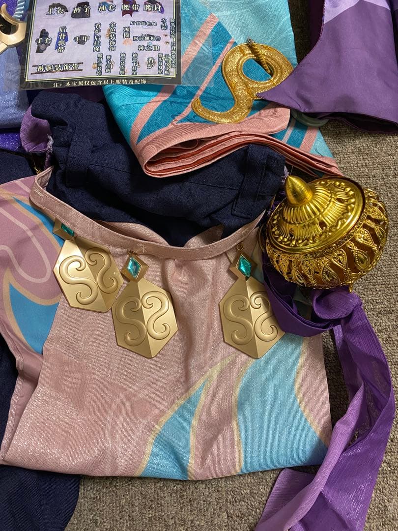 原神 魈 コスプレ Lサイズ 三分妄想 フルセット