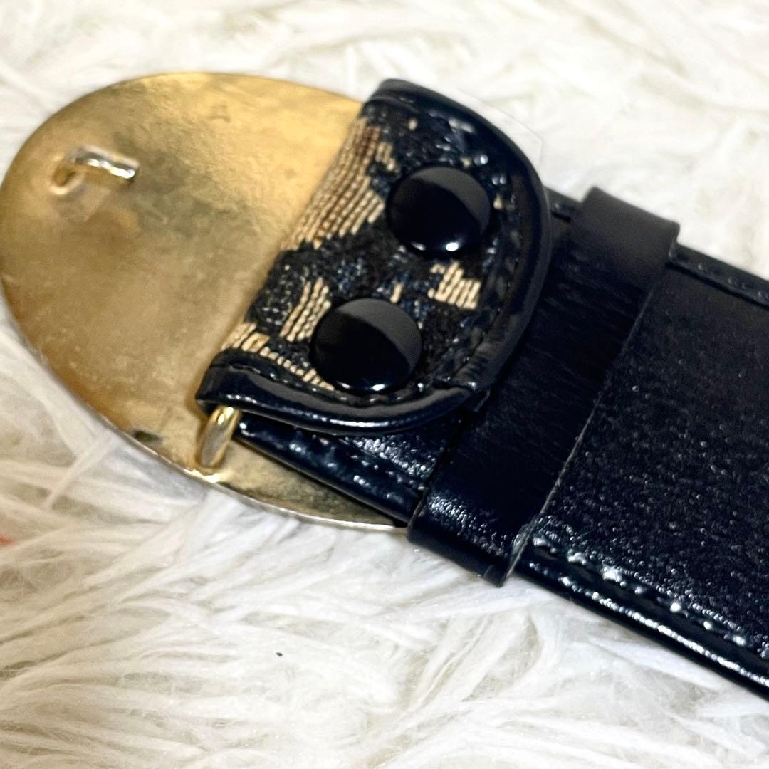 Dior クリスチャンディオール　トロッター　レディース　ベルト　ゴールド
