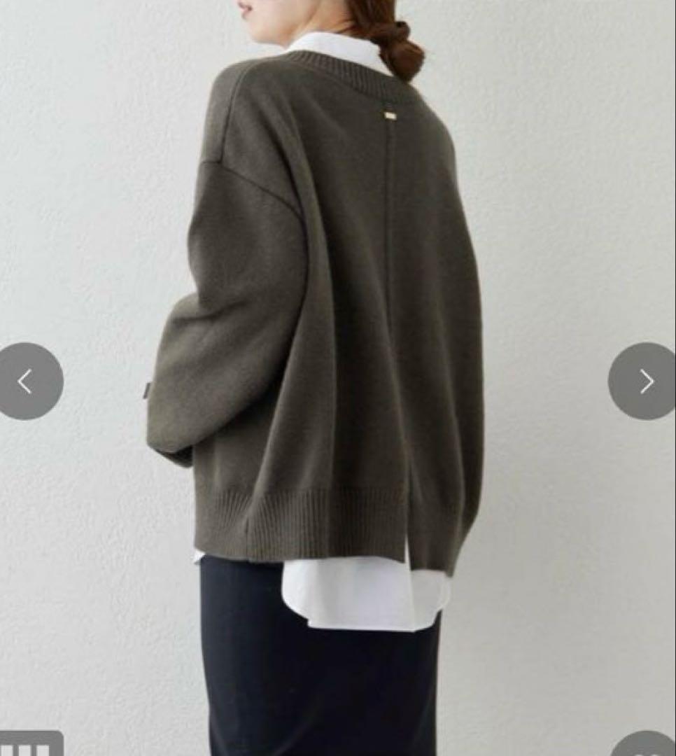 ガリャルダガランテ　バックスリットVニット