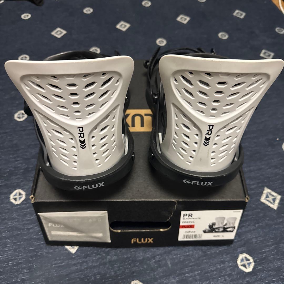 FLUX PR ビンディング L ブラック/ホワイト