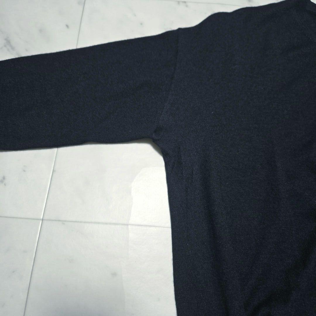 【美品】Max Mara 最高級 白タグ ロングニット シルクカシミヤ ゆったり