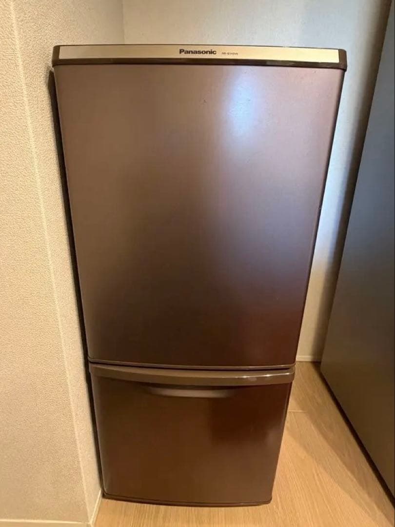 Panasonic 冷蔵庫 NR-B149W ブラウン 2017年製　138L