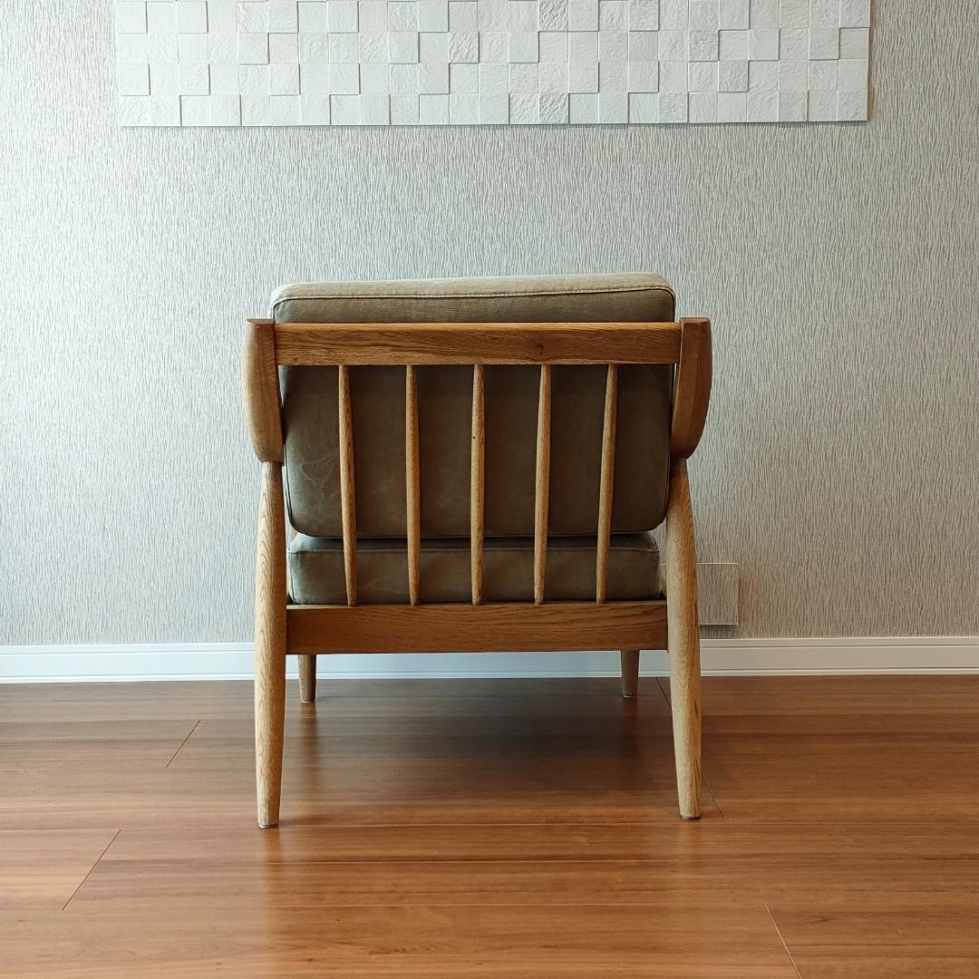 関家具　ヴィンテージ　アームチェア　アルネ　ラウンジチェア①