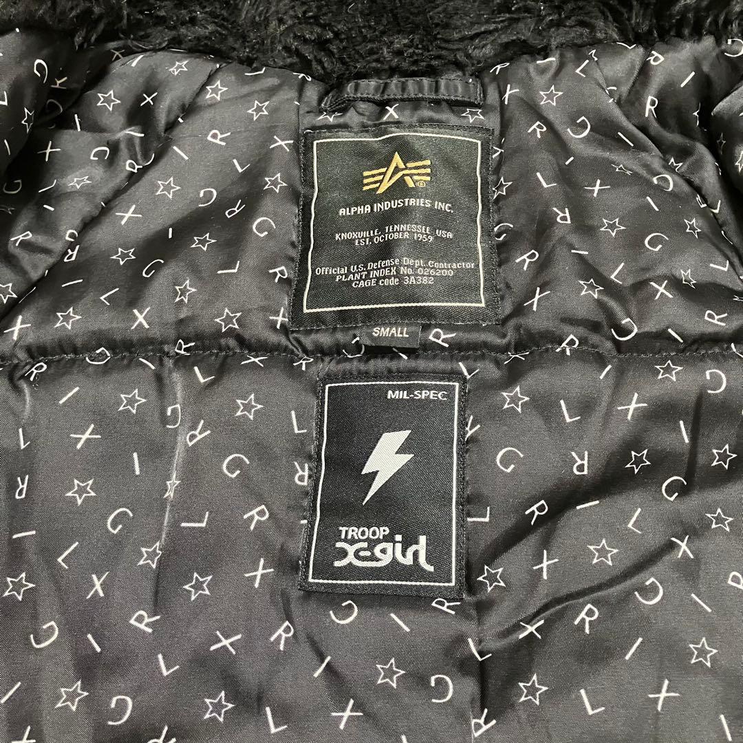 ✨レア✨ X-girl ALPHA INDUSTRIES N-3B ジャケット