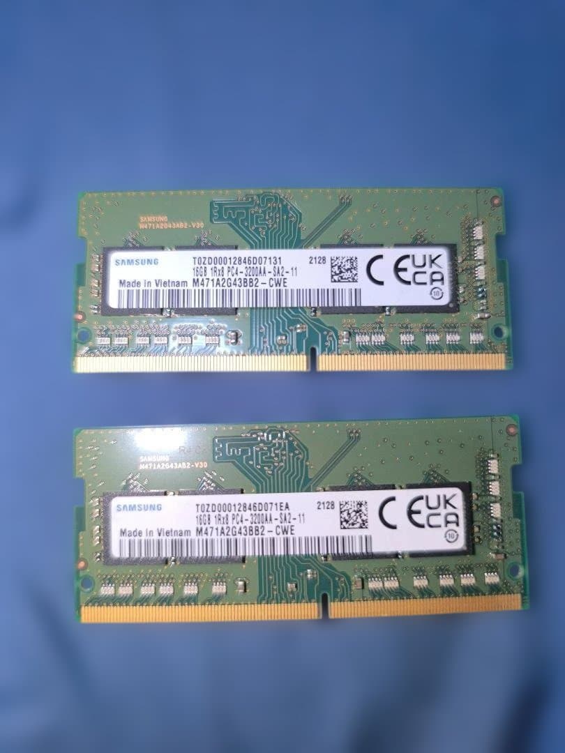 ①中古D SAMSUNG M471A2G43BB2-CWE DDR4-3200