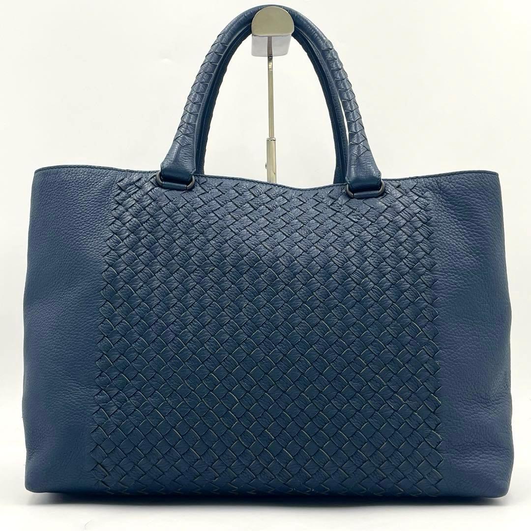 【極美品】ボッテガ ヴェネタ イントレチャート トートバッグ ラムレザービジネス