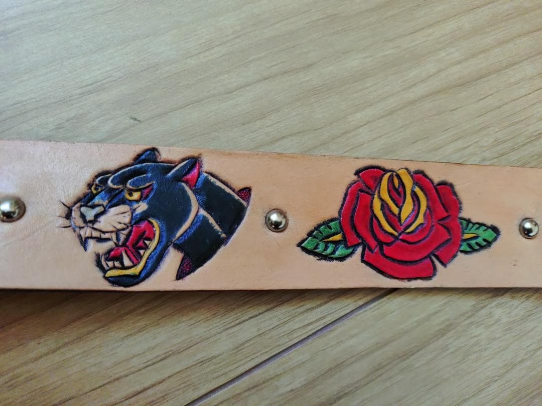 32インチ タトゥーデザインベルト グラッドハンド ジェラード グッドロッキン