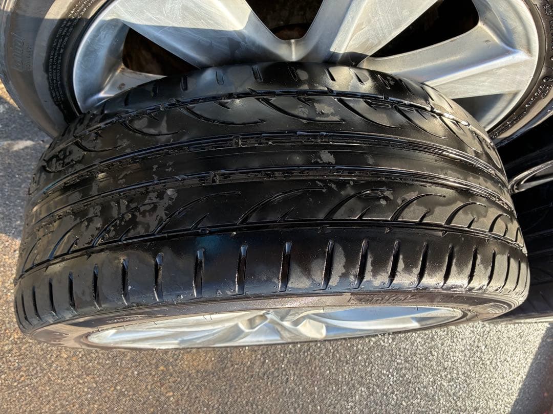 純正ホイール　レクサス600h 245/45ZR19 夏タイヤ 5スポーク