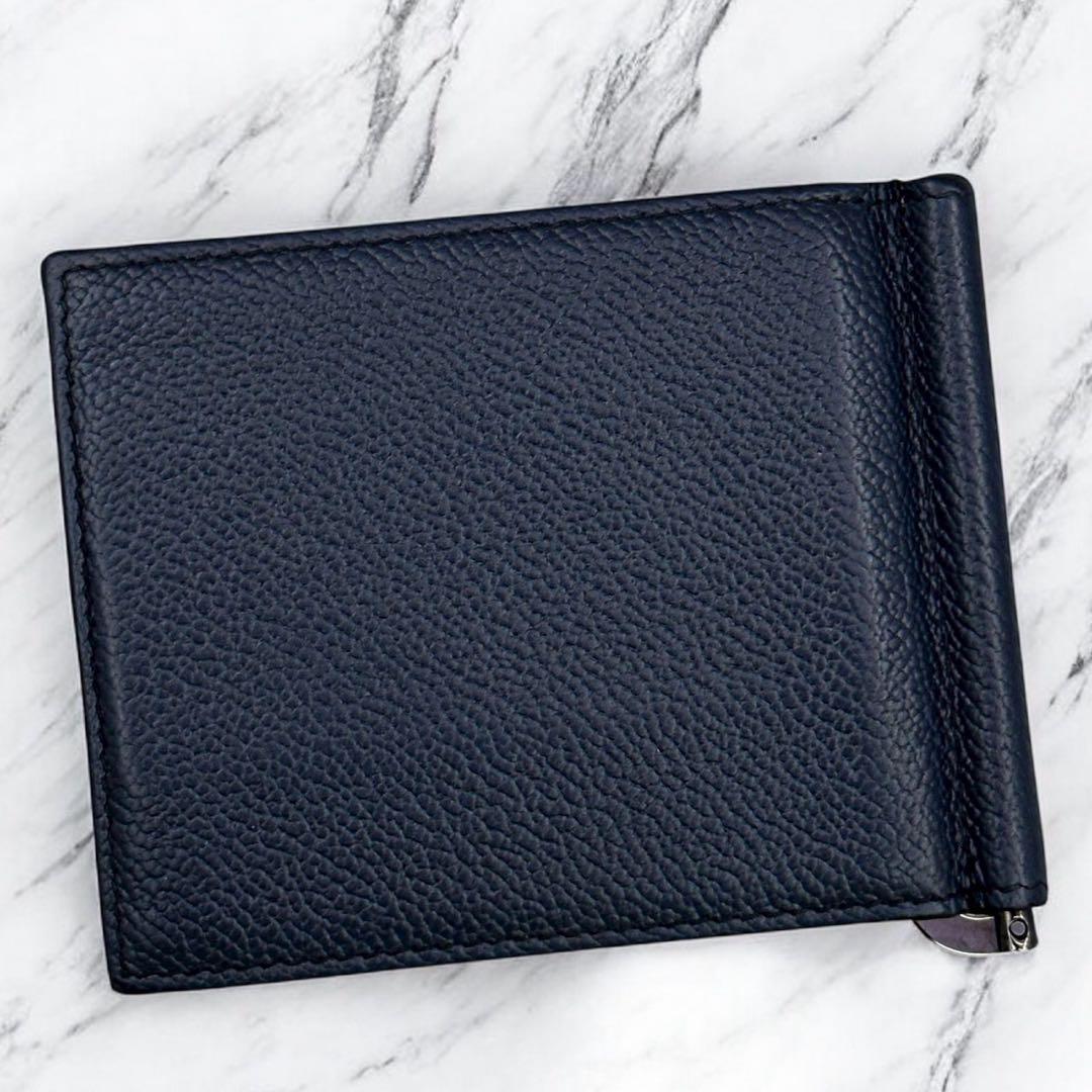 美品 プラダ ヴィッテロダイノ マネークリップ 財布 札入れ カード ICタグ