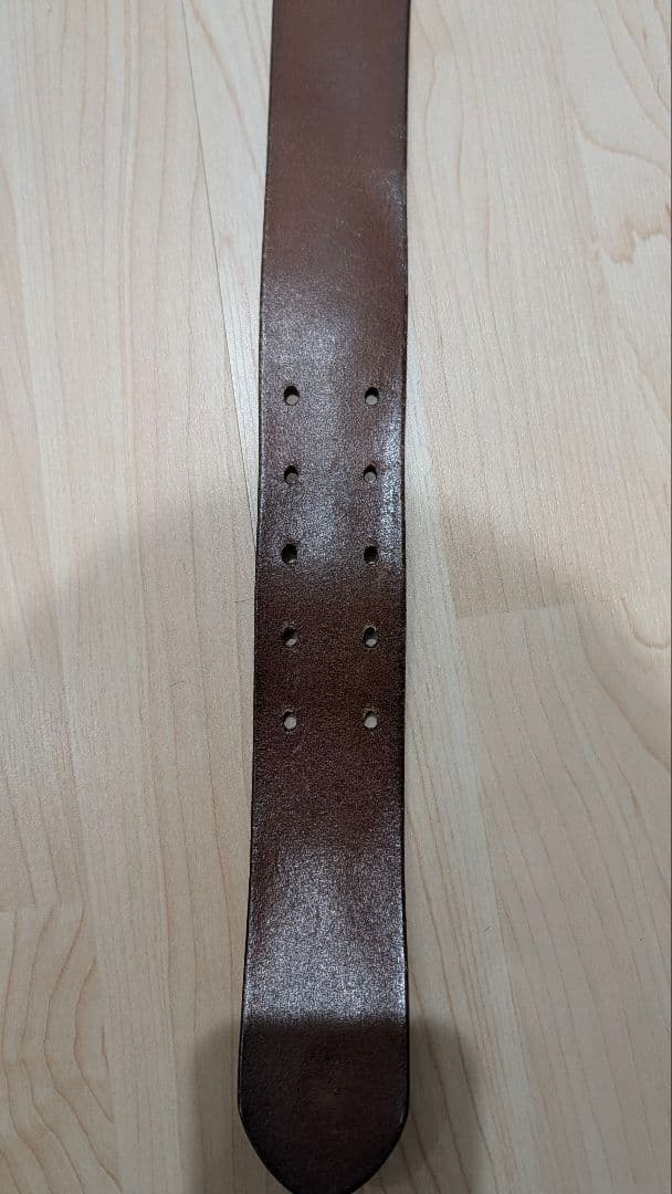 ​【極太4.7cm】RRL レザーベルト 32 ダブルアールエル