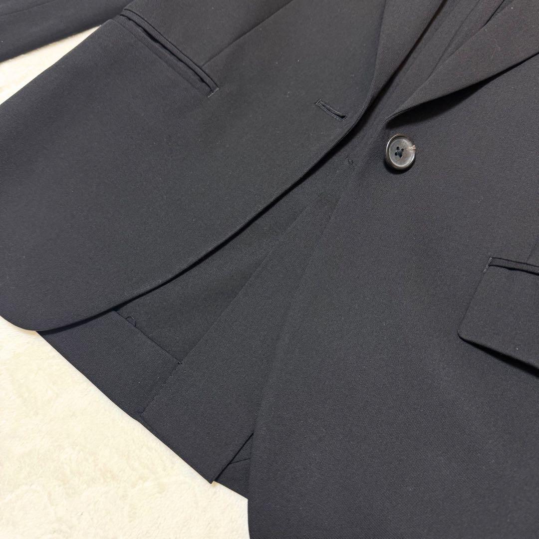 【マーガレットハウエル】スーツ セットアップ パンツ テーラードジャケット 黒