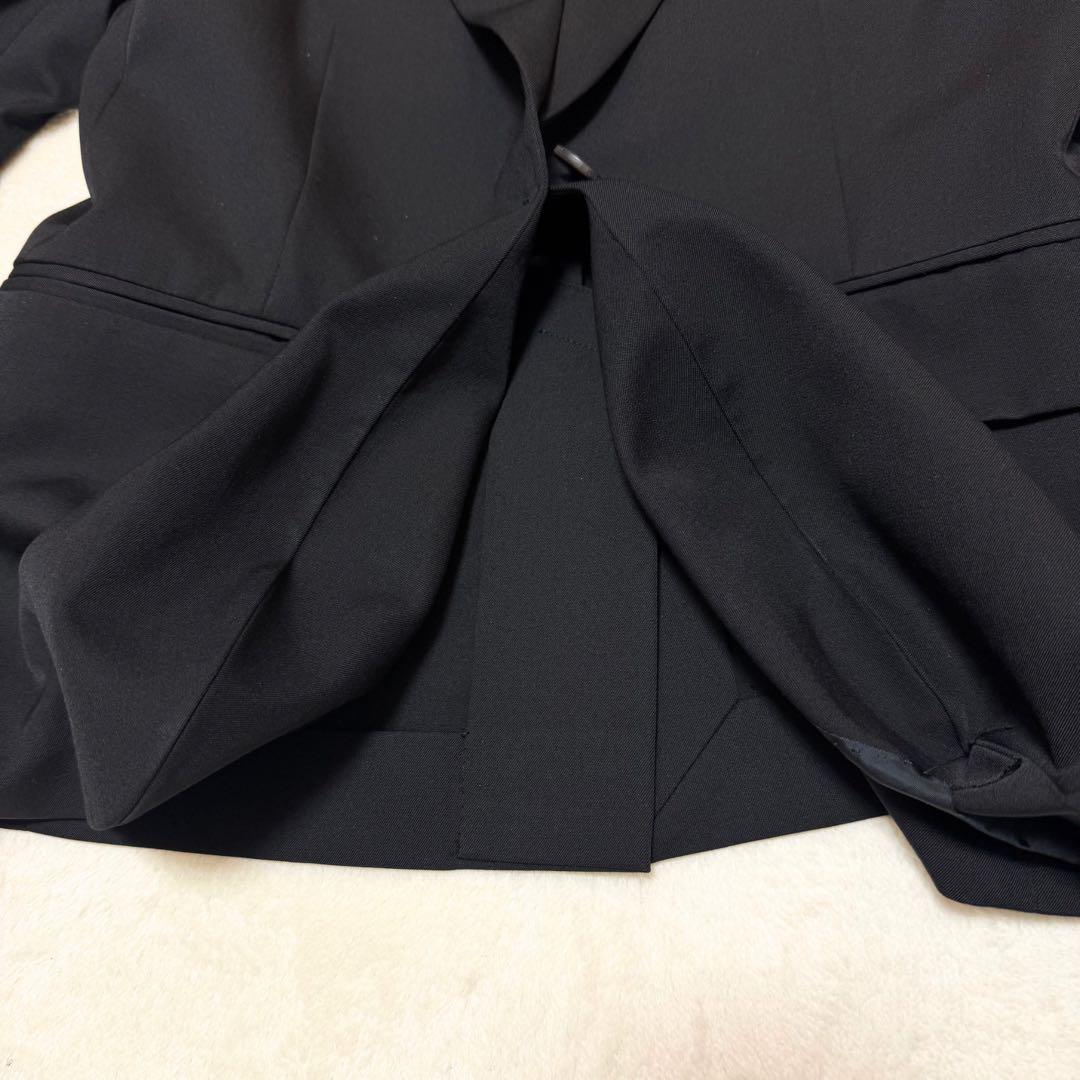 【マーガレットハウエル】スーツ セットアップ パンツ テーラードジャケット 黒