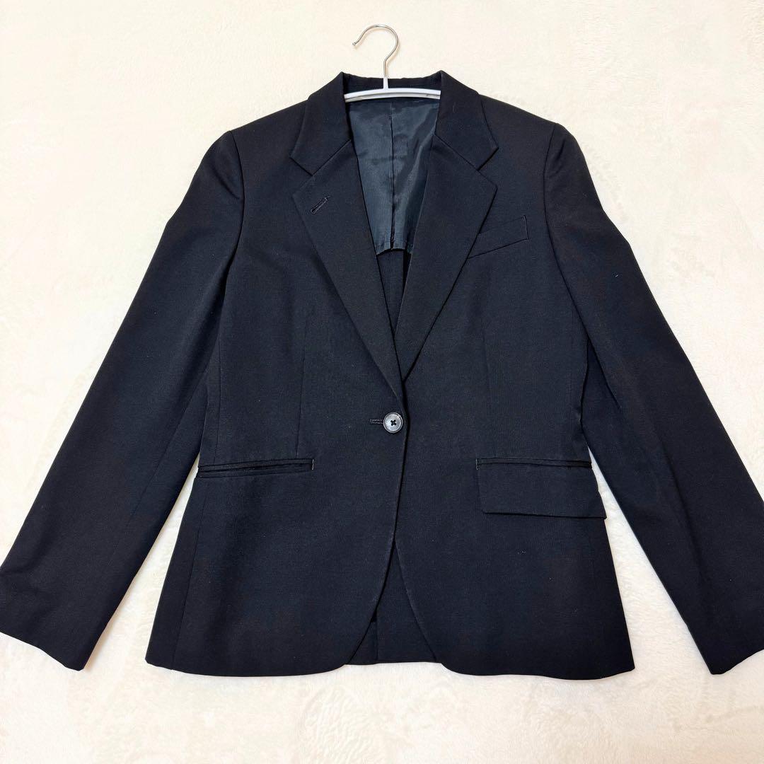 【マーガレットハウエル】スーツ セットアップ パンツ テーラードジャケット 黒