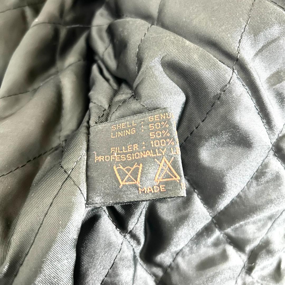 レザージャケット シングルライダース 本革 RAINBOW RBC メンズ L