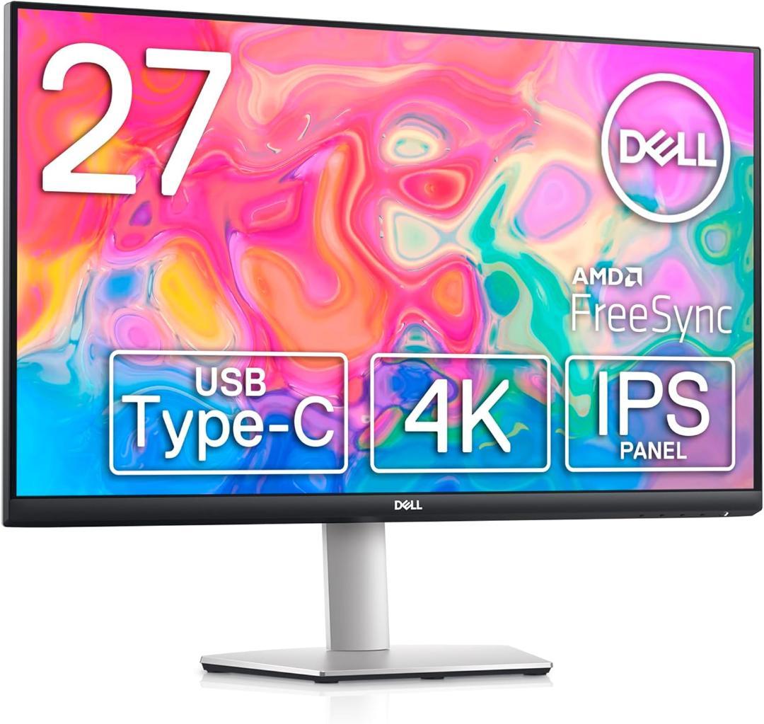 ディスプレイ・モニター本体 Dell S2722QC 27-Inch 4K Monitor