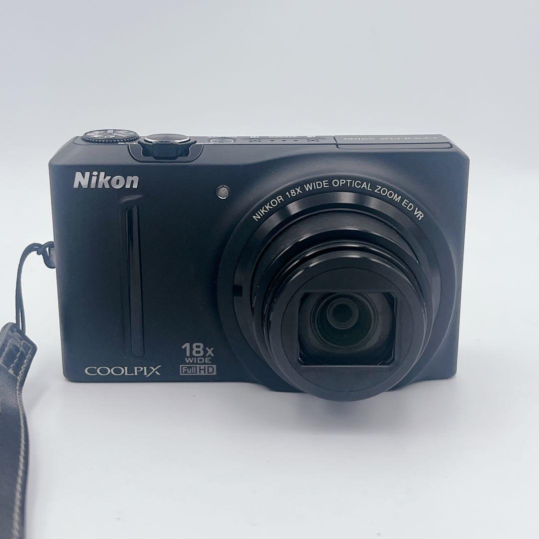【極美品】Nikon ニコン COOLPIX S9100 クールピクス ブラック