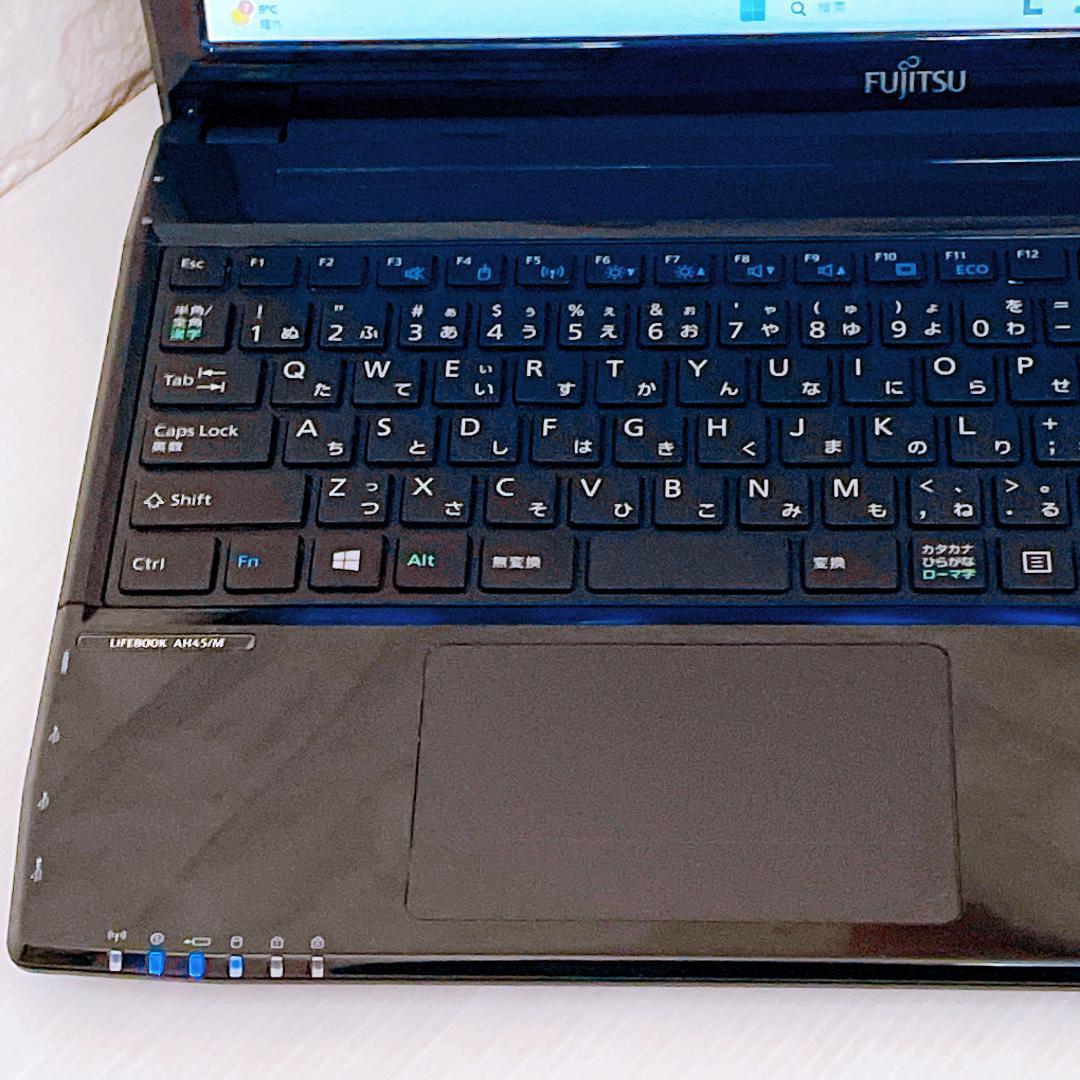 【快速】ノートパソコン 富士通 SSD Windows11 カメラ付 ノートPC