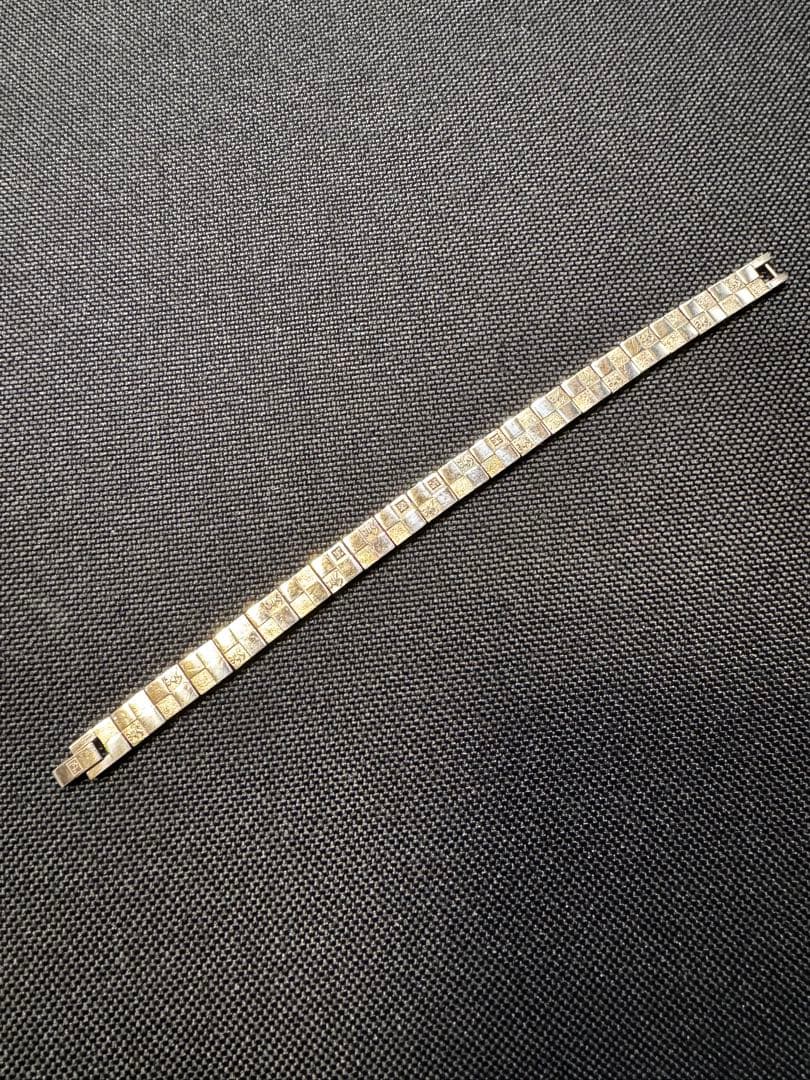 Leda SILMA レダシルマ sheシリーズ ブレスレット ダミエ