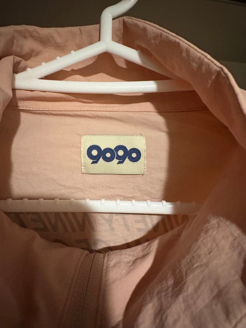 9090 ナイロンジャケット ピンク/ブラウン