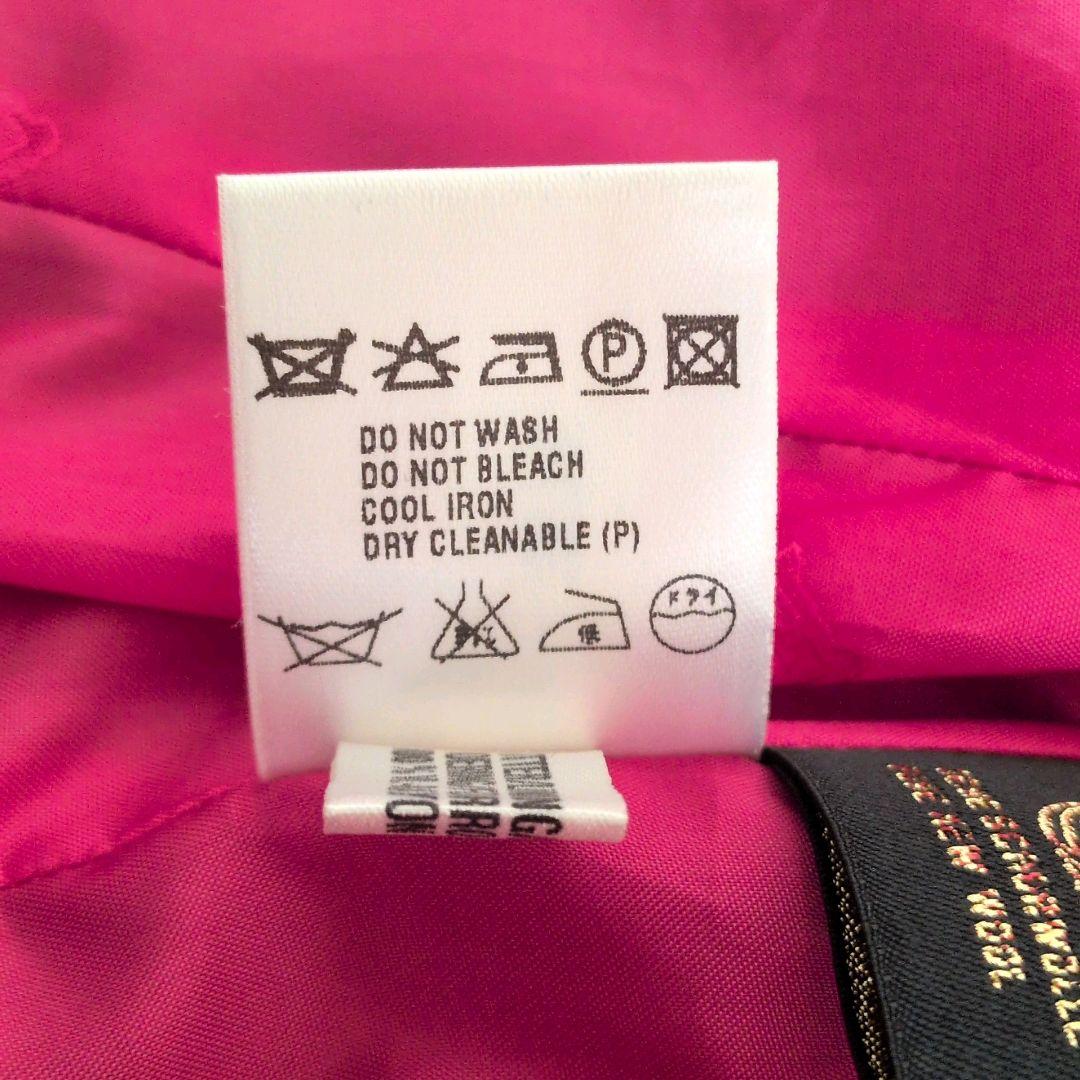 美品✨エスカーダ スーツ セットアップ 刺繍 ブラック ピンク