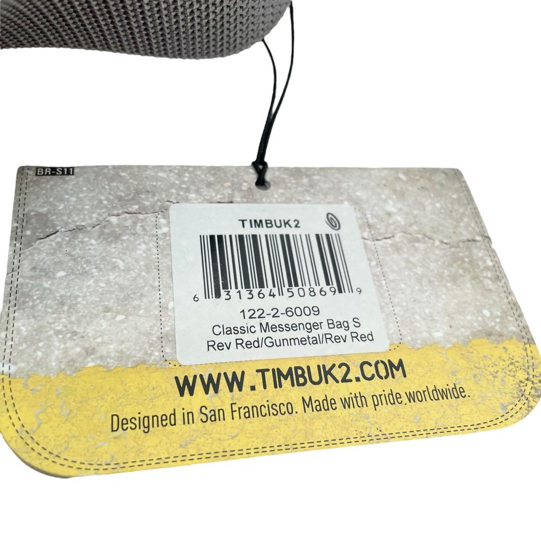 timbuk2 ティンバッグツー メッセンジャーバッグ グレーレッド ショルダー