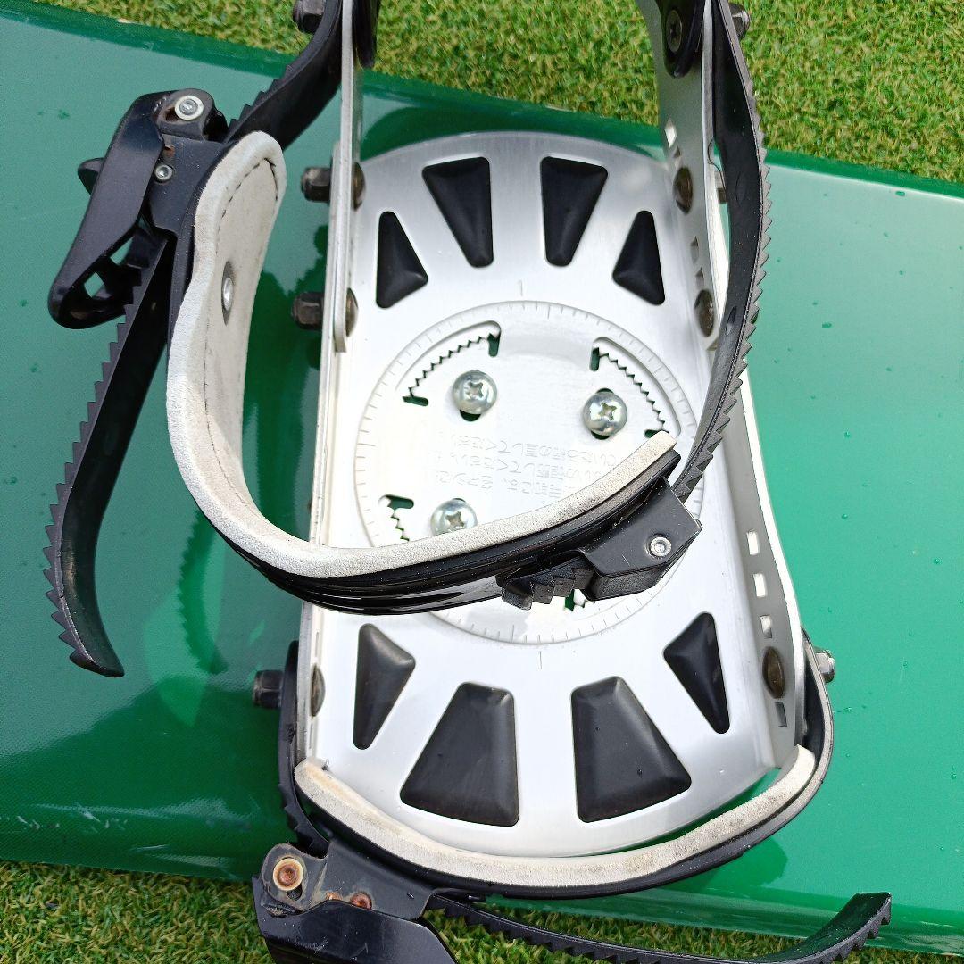 Naked メンズ　スノーボード ビンディングセットグリーン/ブラック162cm