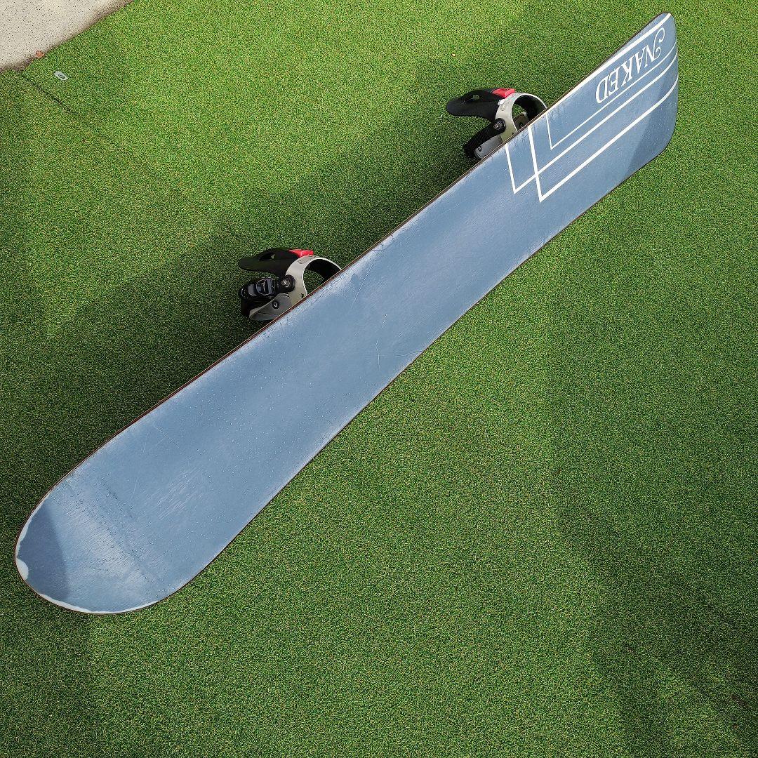 Naked メンズ　スノーボード ビンディングセットグリーン/ブラック162cm