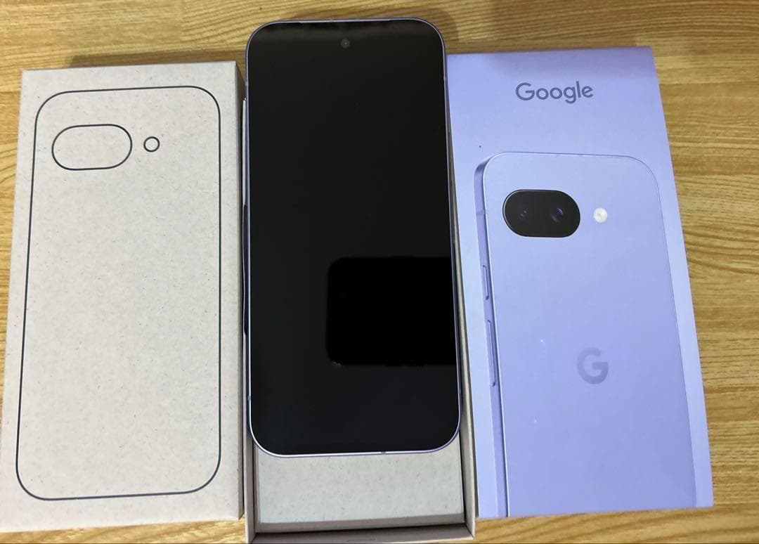 Google Pixel9a 通電のみ