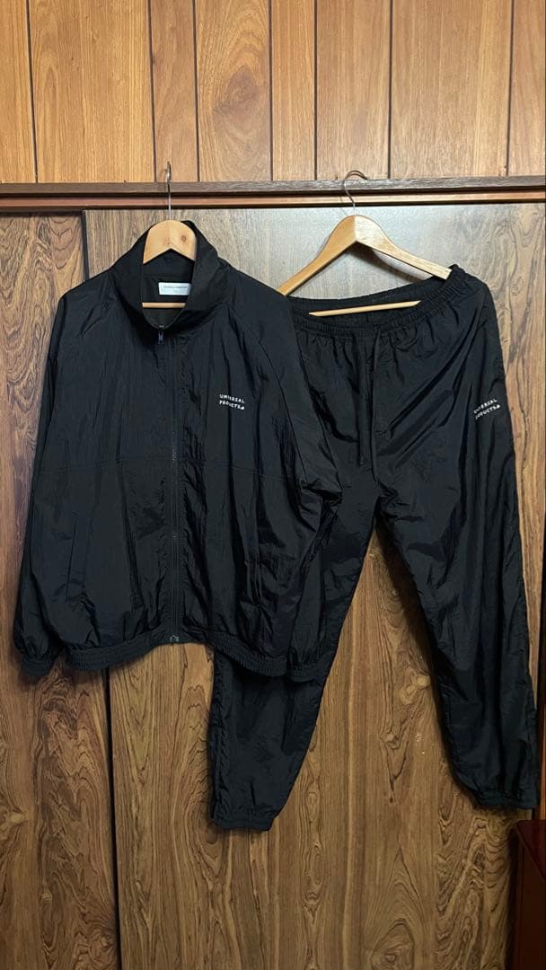 ユニバーサルプロダクツ ennoy シャカシャカセットアップ M