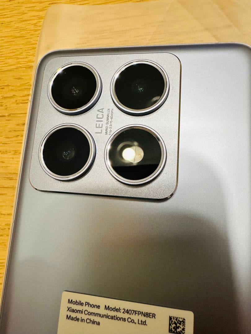 国内版 Xiaom 14T Pro チタンブルー　SIMフリー　ライカ