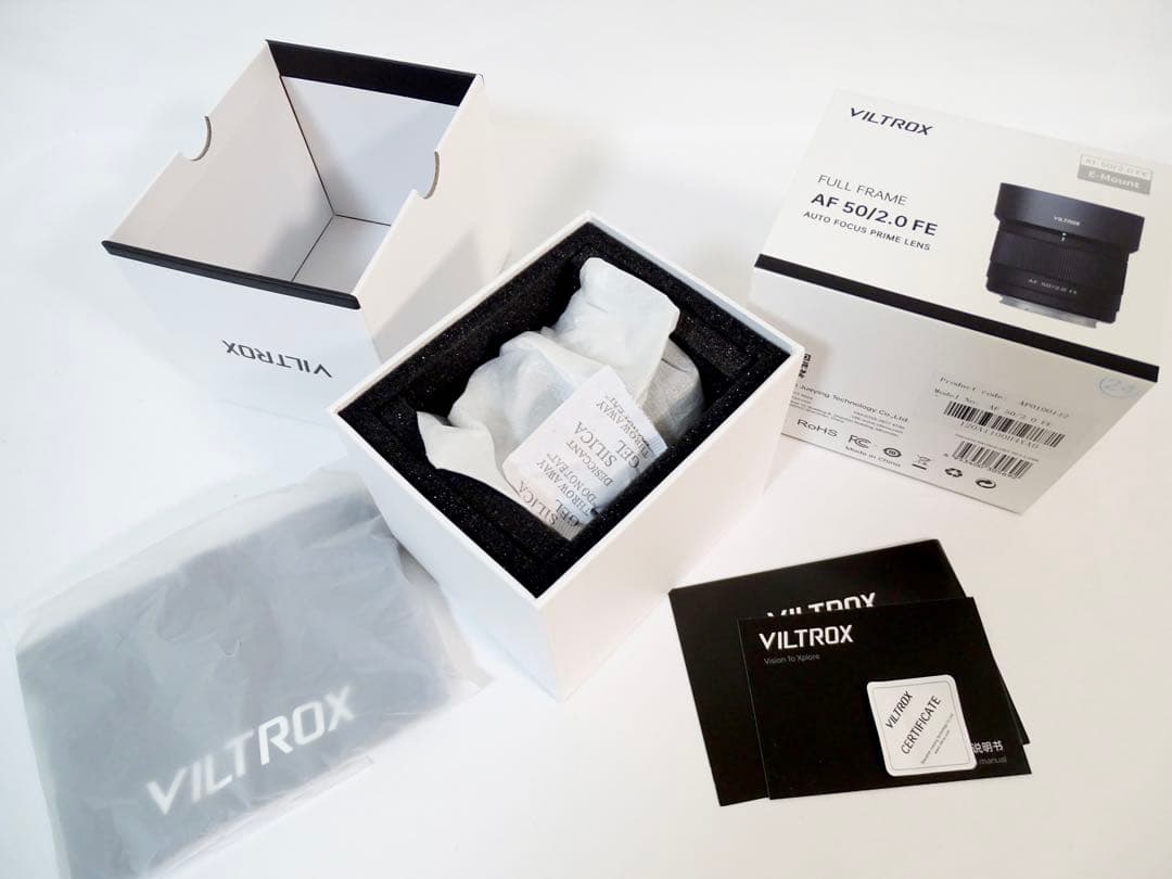 ◆ほぼ新品◆ VILTROX AF 50mm f2 FE SONY Eマウント