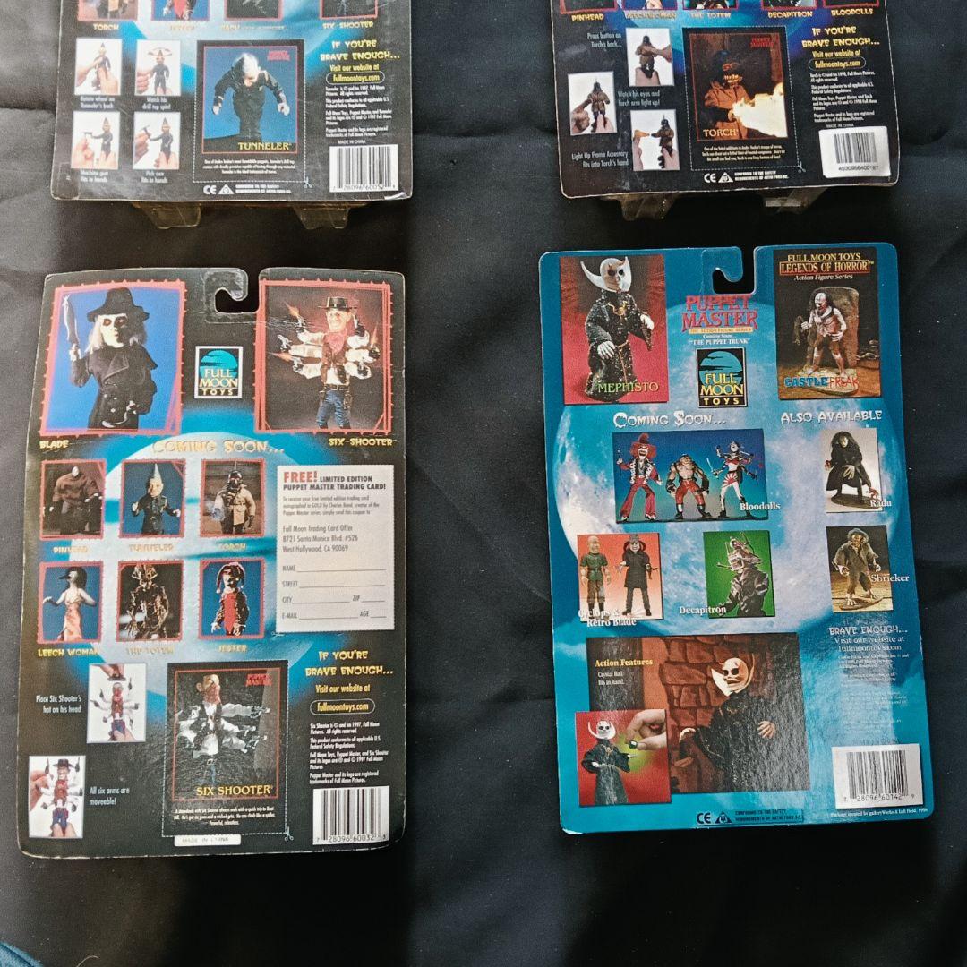 Puppet Master フィギュア 4体 トネラー シックスシューター 等