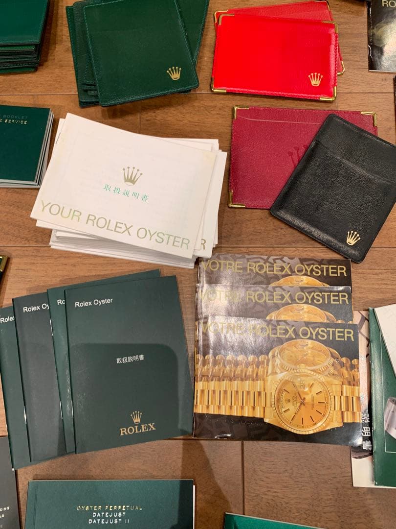 ROLEX カード　冊子　大量セット