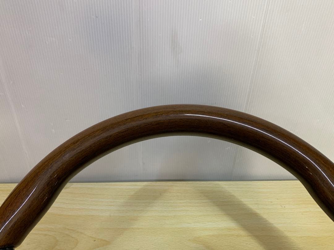 【中古】momo ウッド&レザーステアリングハンドル MM70508-14