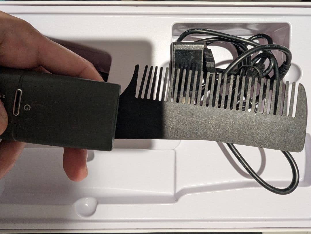 ヘアアイロン ufv ULTRA SONIC COMB