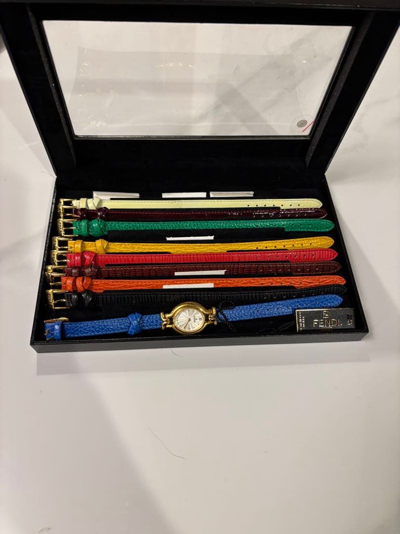 【希少】FENDI フェンディ カメレオン 640L 腕時計 替えベルト9色完備