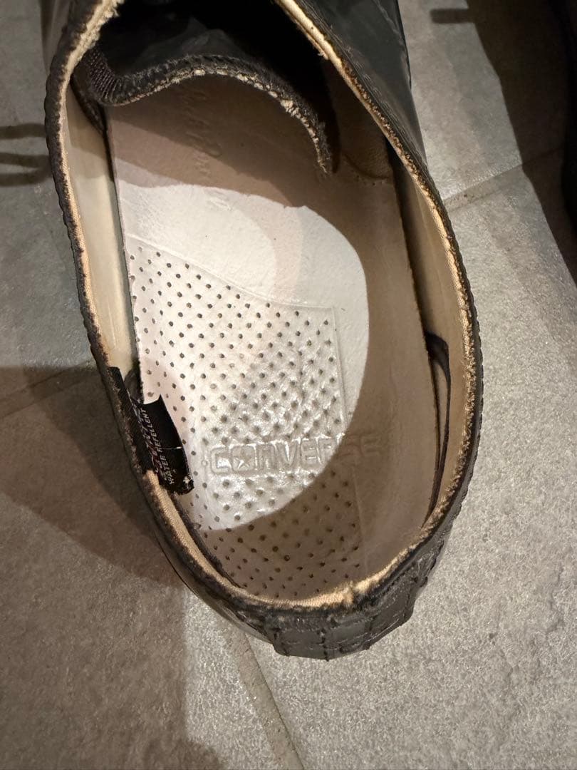 廃盤希少counter climateコンバースジャックパーセル　オールブラック