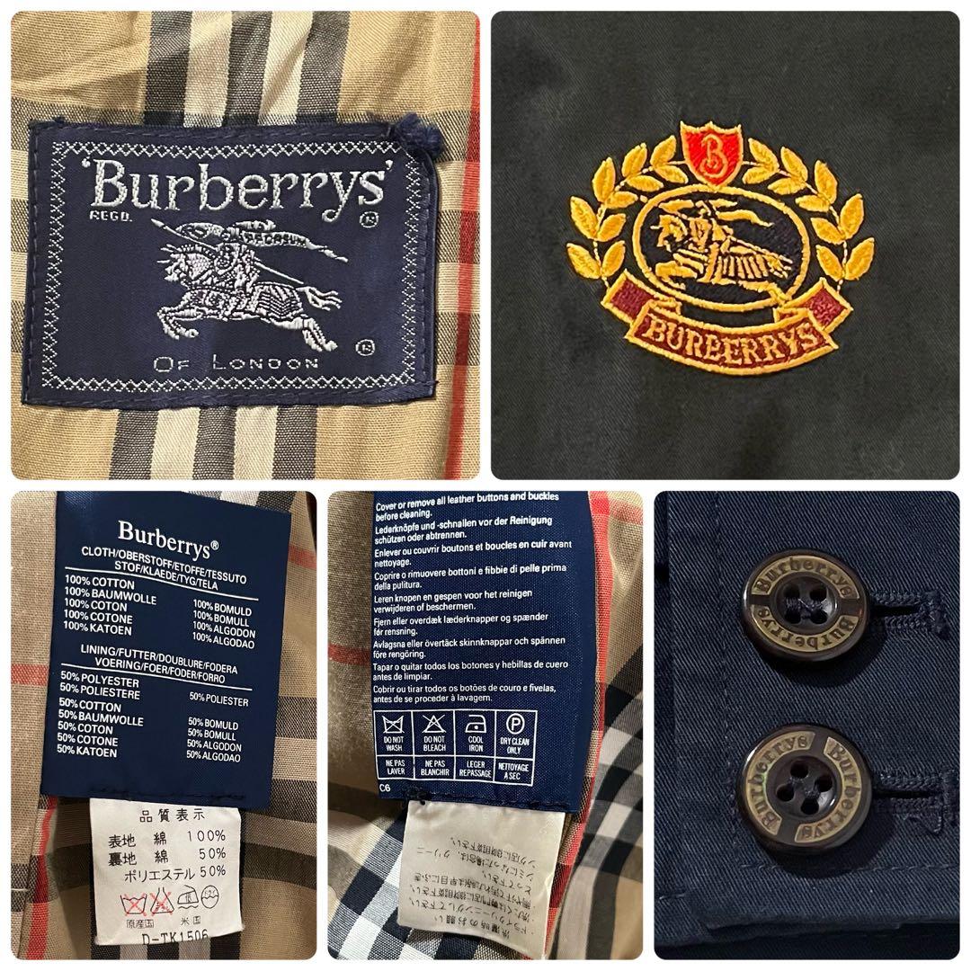 【90s・USA製】バーバリー　ドリズラー ジャケット　ノバチェック　XL相当