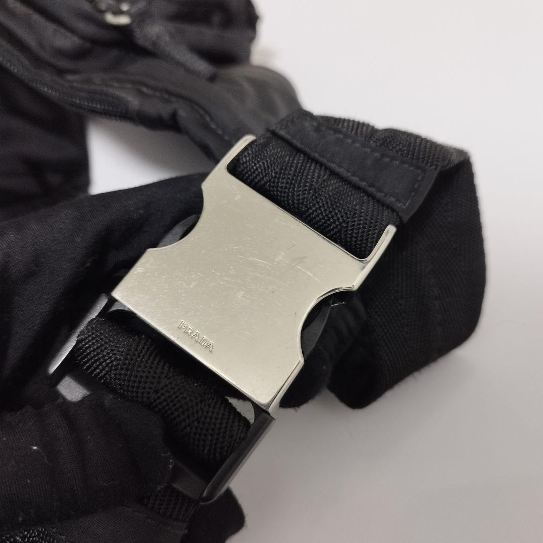 美品☆　プラダ　ウエストバッグ　ダブルポケット　アーカイブ　ボディバッグ