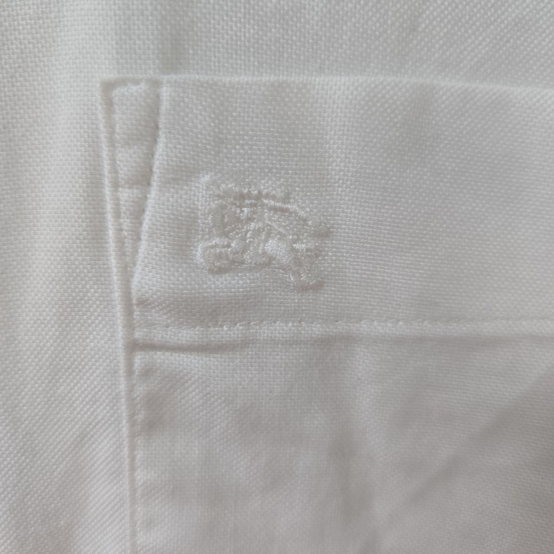 BURBERRY ホワイト長袖シャツ Lサイズ