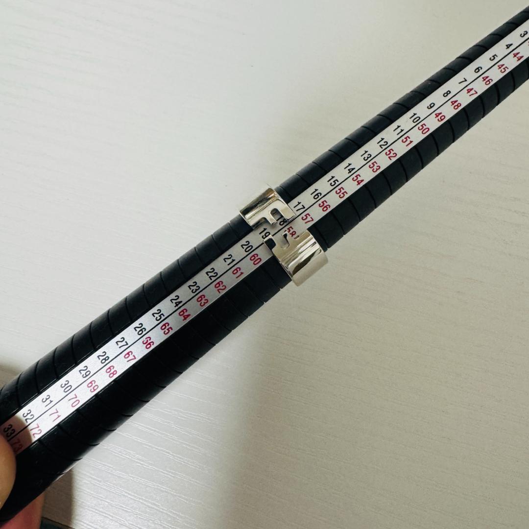 美品　FENDI フェンディ　FFリング　ズッカ　Sサイズ　箱付　18号