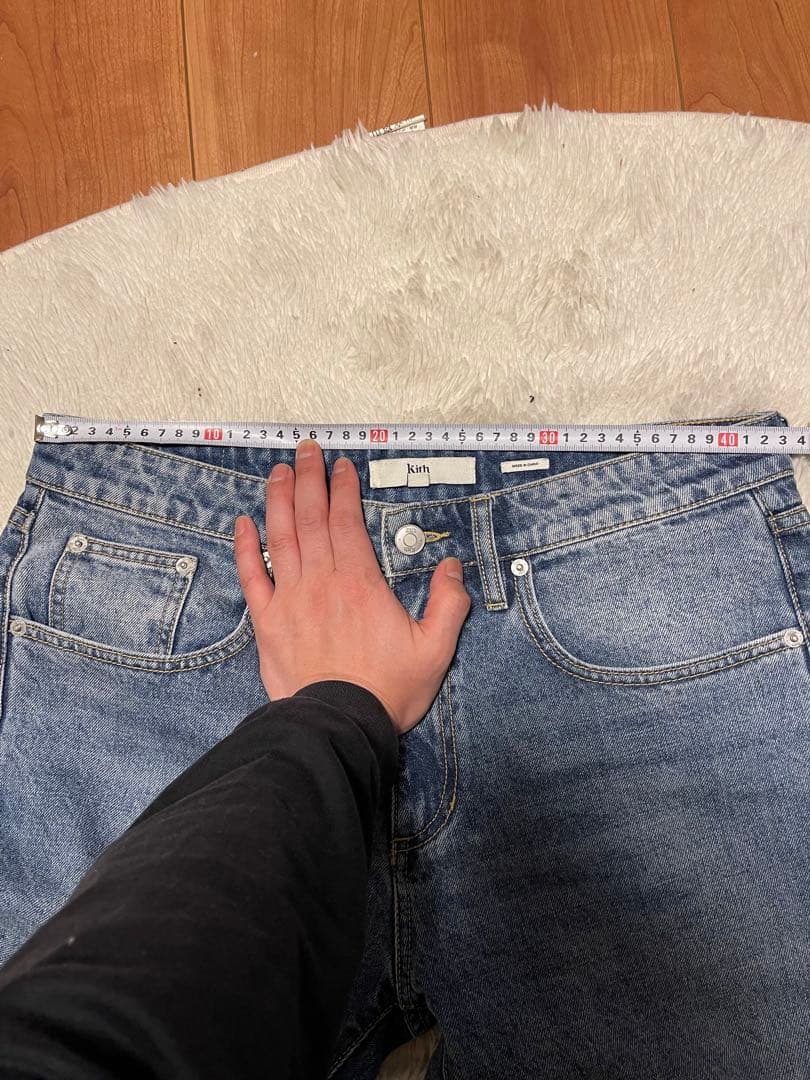 Kith ライトブルーデニム ストレート