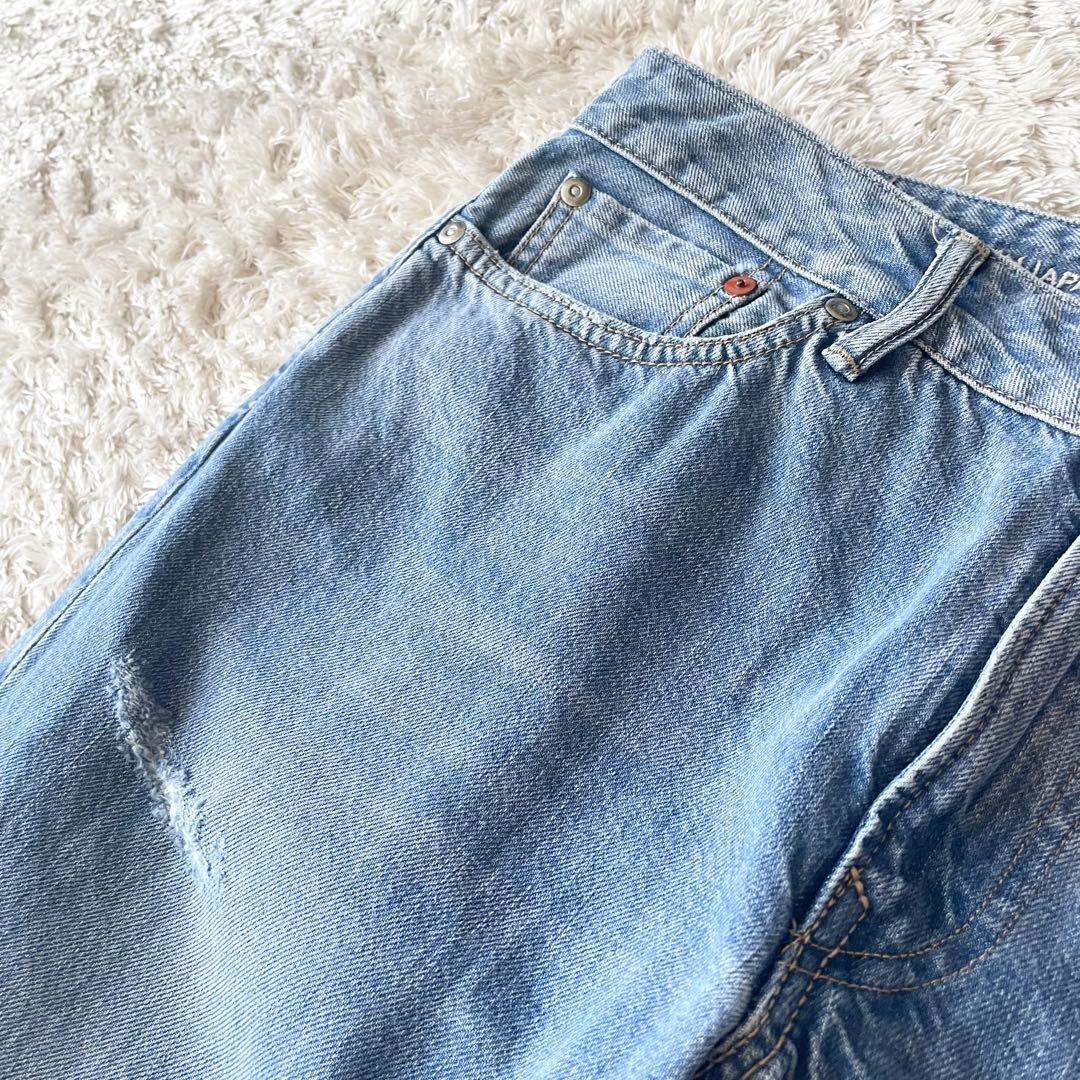 45R 極美品 おこめデニムの茜（加工）28